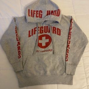 Grey lifeguard sweatshirt